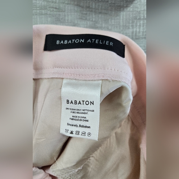 Babaton Aritzia | Cohen Pants in blush pink, size 6 - Picture 9 of 10